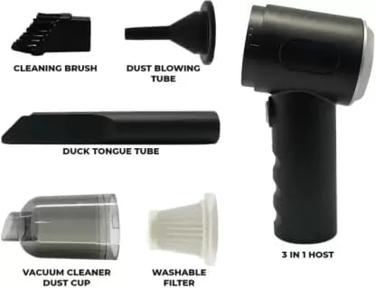 2-in-1 High-Power Handheld Wireless Vacuum Cleaner – For Home & Car Use