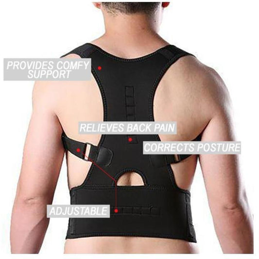 Adjustable Magnetic Posture Corrector (Pack of 1) – Stand Tall with Confidence!