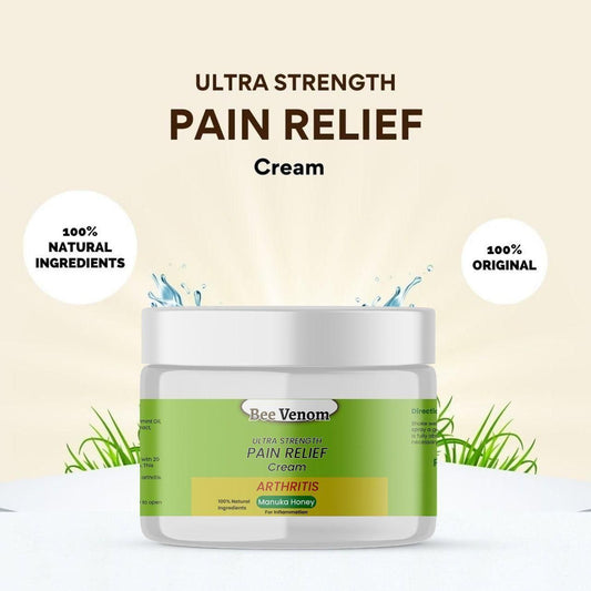 Bee Venom Ultra Strength Pain Relief Cream - Buy One Get One Free