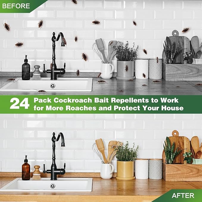 🪳 Cockroach Killer Powder Gel – Pack of 24