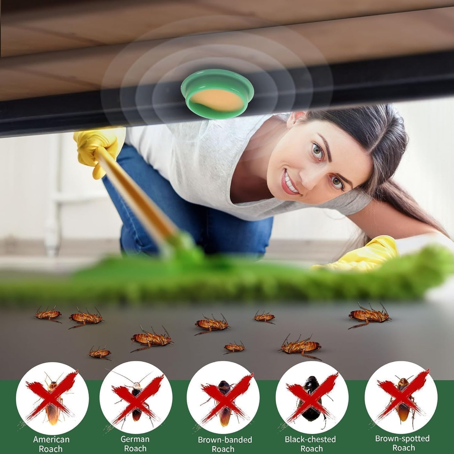 🪳 Cockroach Killer Powder Gel – Pack of 24