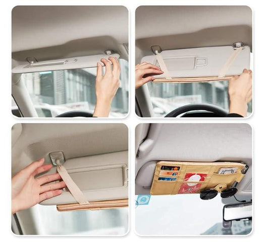 Car Styling Visor Organizer – Keep Your Car Essentials Neat, Tidy & Within Reach!