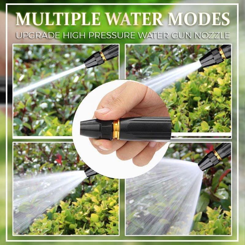 High Pressure Spray Nozzle for Powerful Cleaning- Black