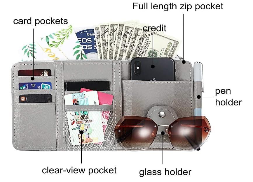 Car Styling Visor Organizer – Keep Your Car Essentials Neat, Tidy & Within Reach!