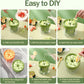 Reusable DIY 8 Pieces Ice Pop Mould