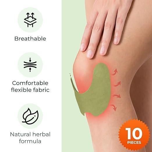 Self-Heating Knee Patches for Deep, Natural Pain Relief-  Available in Packs of 10, 20 & 30