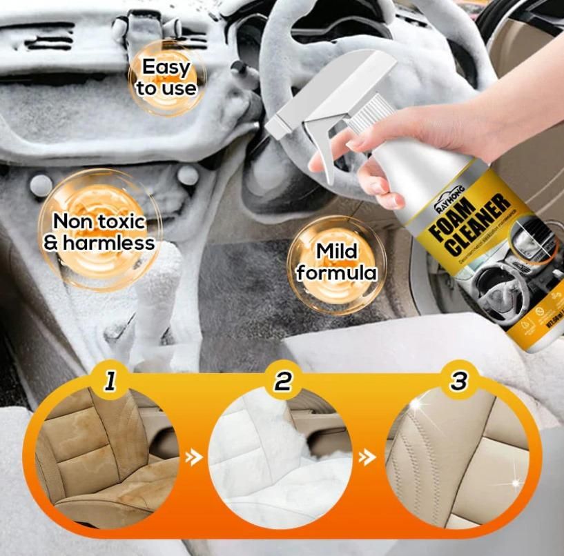 Multi-Purpose Foam Cleaner – Fresh Scent, Powerful Clean 60 ML
