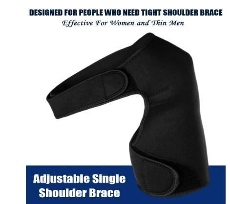 SPOSAFE Adjustable Gym Shoulder Support Brace – Ultimate Shoulder Protection for Men & Women