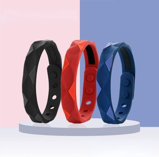 Sugar Control Silicone Bracelet for Men and Women | Adjustable Negative Ion Wristband for Blood Circulation, Anxiety Relief & Energy Balance | Lightweight Fitness Band"