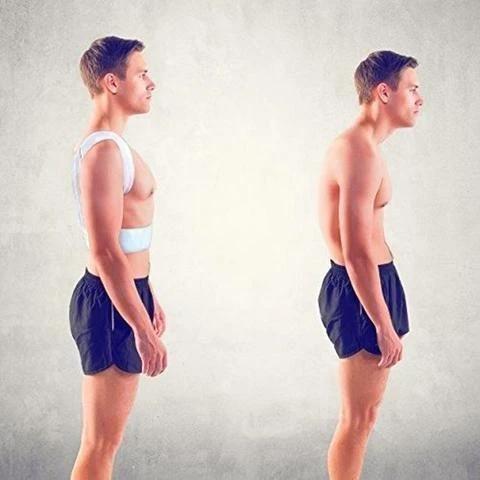 Adjustable Magnetic Posture Corrector (Pack of 1) – Stand Tall with Confidence!