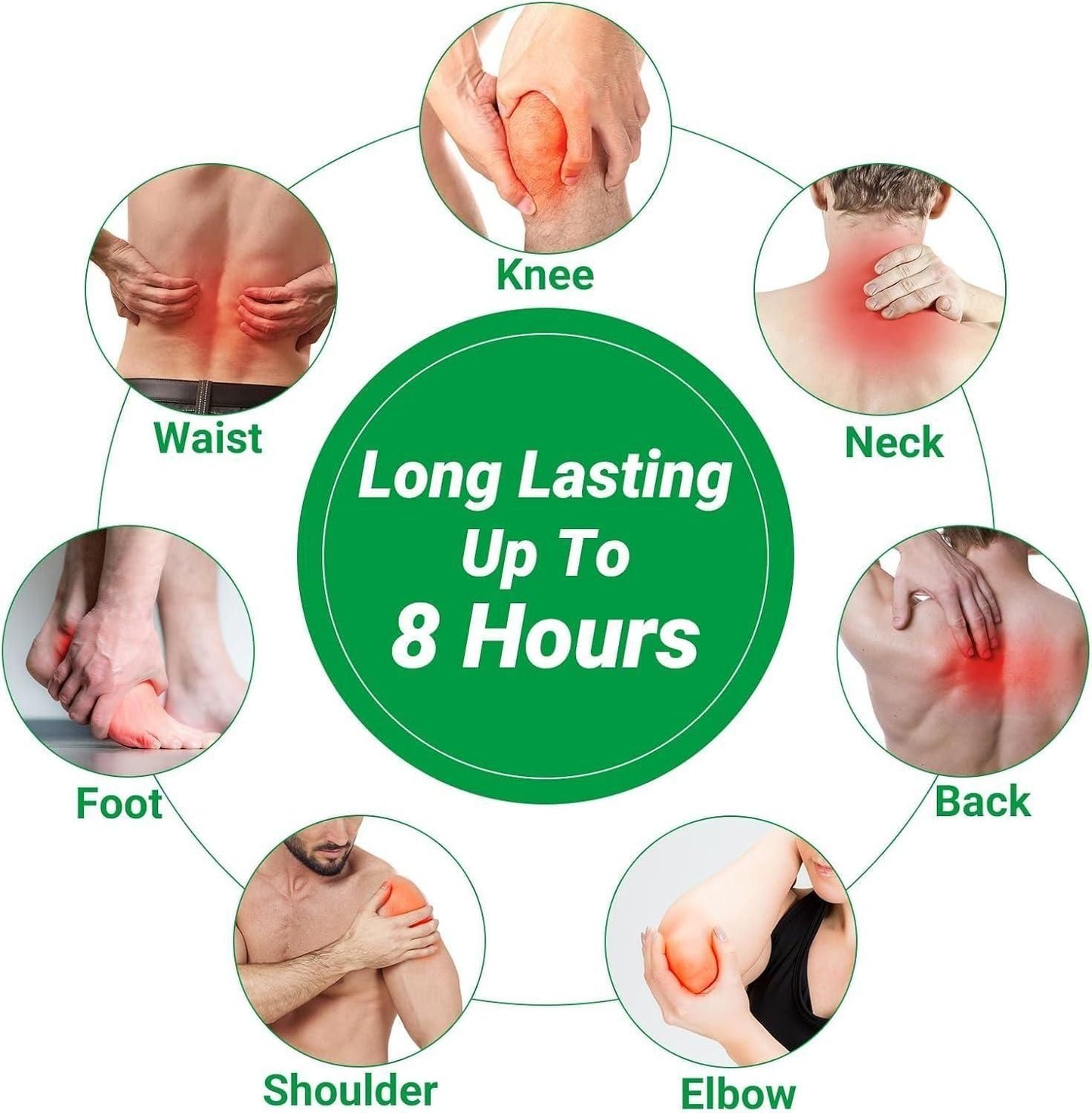 Self-Heating Knee Patches for Deep, Natural Pain Relief-  Available in Packs of 10, 20 & 30
