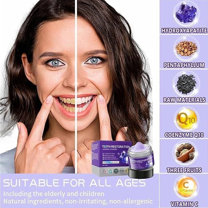 Teeth Restoration Mineral Powder (50gm Pack of 1)