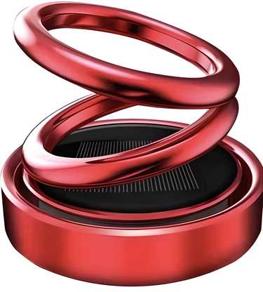 Solar Car Air Freshener | Rotating Dashboard Perfume Diffuser | Solar-Powered Auto Air Purifier | Refillable Aromatherapy Fragrance for Car Interior | Stylish & Eco-Friendly Design Brand: Generic