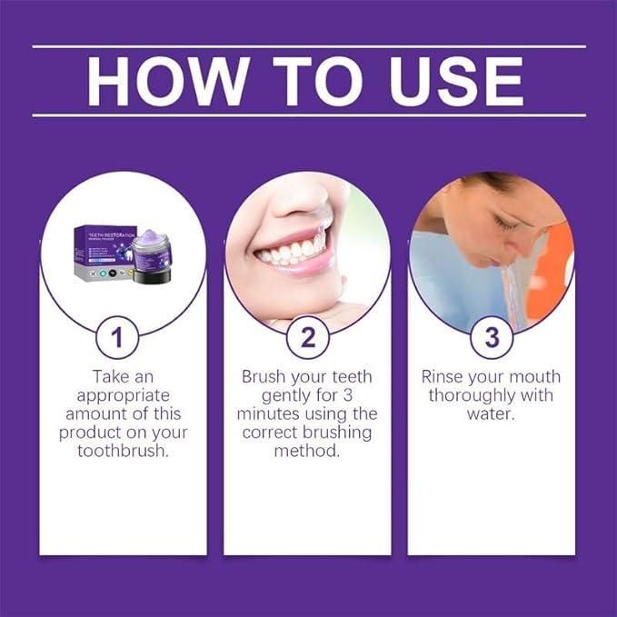 Teeth Restoration Mineral Powder (50gm Pack of 1)