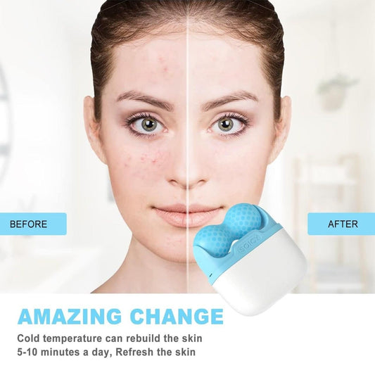 2 in 1 Upgraded Ice Roller for Face, Eyes, Neck & Body