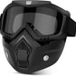 Reusable Goggle Mask – UV, Dust & Wind Protection in One Stylish Gear!