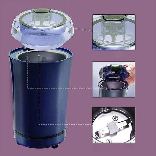 Electric Coffee & Spice Grinder – Fast, Fresh & Effortless Grinding!
