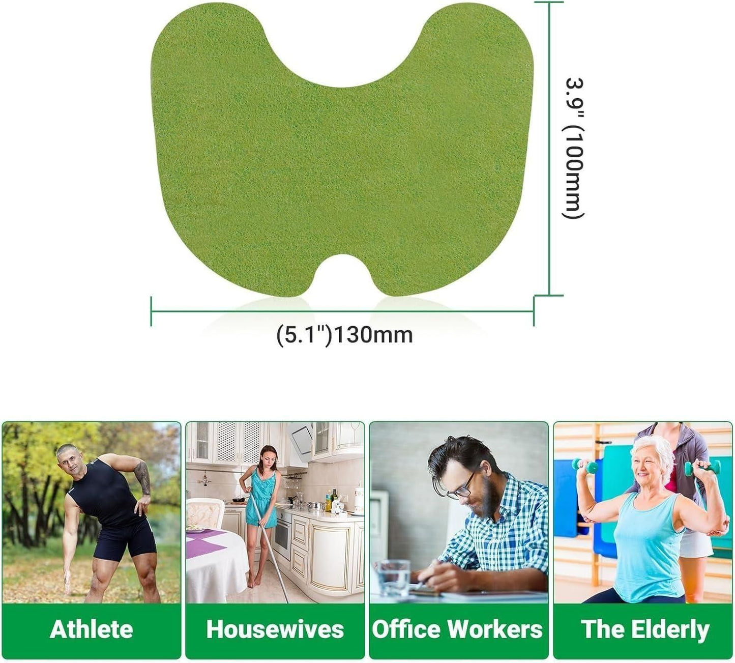 Self-Heating Knee Patches for Deep, Natural Pain Relief-  Available in Packs of 10, 20 & 30