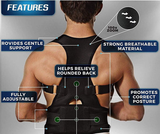 Posture Corrector Belt – Improve Posture, Relieve Pain, and Feel Confident Again - Unisex