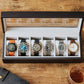 Wood Watch Box Organizer with Glass Display