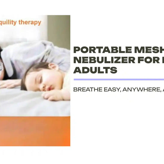 Portable Mesh Nebulizer for Kids &amp; Adults by@Outfy
